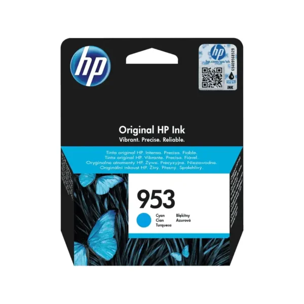 HP # 953 Cyan Original Ink Cartridge - HP OfficeJet Pro 8710/8720/8725/8730/8740