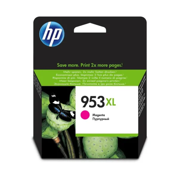 HP # 953XL High Yield Magenta Original Ink Cartridge - HP OfficeJet Pro 8710/8720/8725/8730/8740