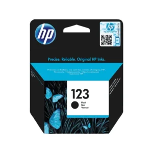 HP # 123 BLACK ORIGINAL INK CARTRIDGE DESKJET 2130/2620/2630/2632/3639
