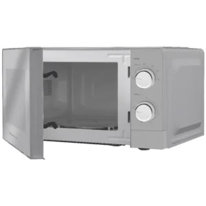 HISENSE 20L MIRROR MICROWAVE OVEN MECHANICAL CONTROL PUSH BUTTON SILVER HOUSING