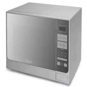 HISENSE 30L SILVER MICROWAVE 900W DIGITAL 6 AUTO COOK MENU /MIRROR DOOR