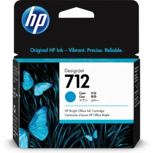 HP # 712 29ML CYAN DESIGNJET INK CARTRIDGE FOR T200 AND T600 SERIES