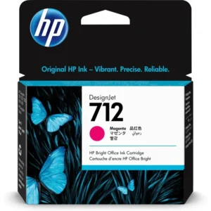 HP # 712 29ML MAGENTA DESIGNJET INK CARTRIDGE FOR T200 AND T600 SERIES