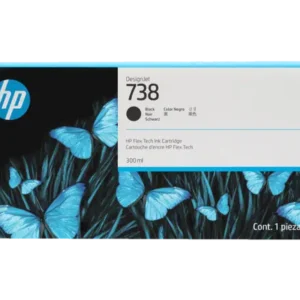 HP 738 300ML BLACK DESIGNJET INK CARTRIDGE FOR DESIGNJET T850/T950