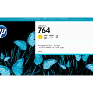 HP # 764 300-ml YELLOW INK CARTRIDGE FOR DJ3500