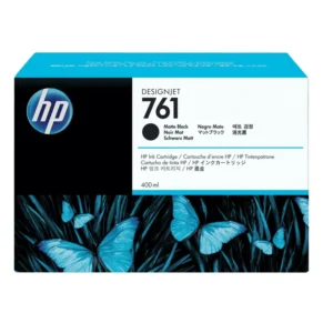 HP #761 400ML MATTE BLACK INK CARTRIDGE