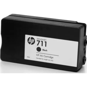 HP #711 BLACK INK CARTRIDGE  DESIGNJET T120 SERIES  (38ML)