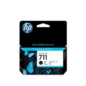 HP #711 BLACK INK CARTRIDGE  DESIGNJET T120 SERIES  (38ML)
