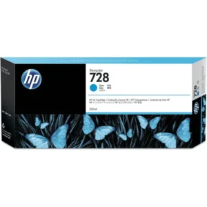 HP #728 CYAN INK CARTRIDGE FOR T7 830 ( 300ML )