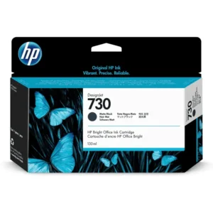 HP #730 MATTE BLACK INKJET CARTRIDGE 130ML FOR DJ T1700 T1700DR