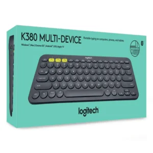 LOGITECH® K380 MULTI-DEVICE BLUETOOTH® KEYBOARD – DARK GREY – BT
