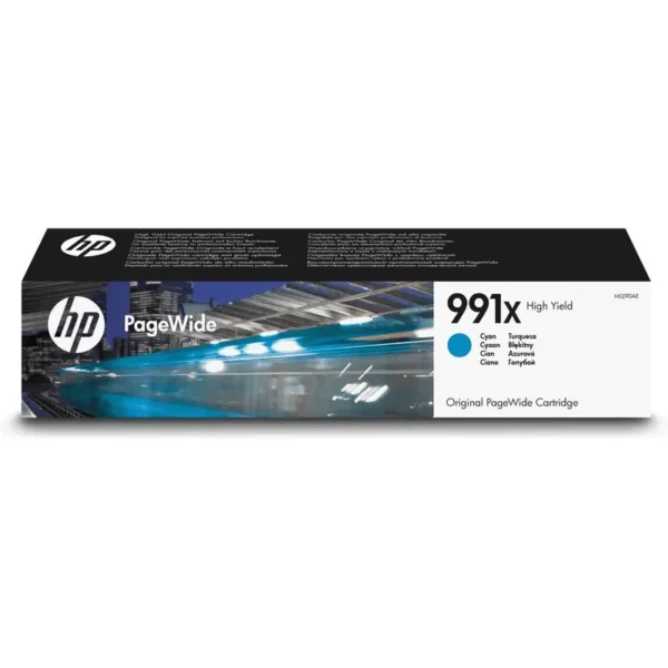 HP # 991X High Yield Cyan Original PageWide Cartridge - PageWide Pro 750/772/777