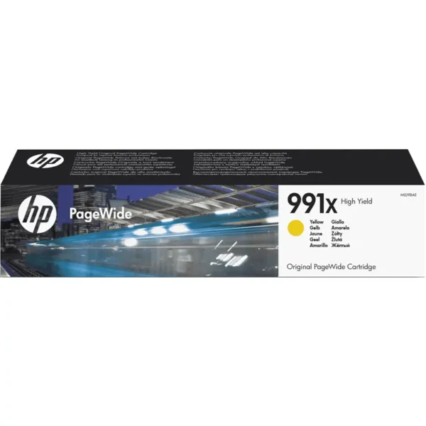 HP # 991X High Yield Yellow Original PageWide Cartridge - PageWide Pro 750/772/777