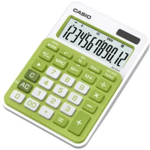 CASIO MS20NC DESKTOP CALCULATOR GREEN