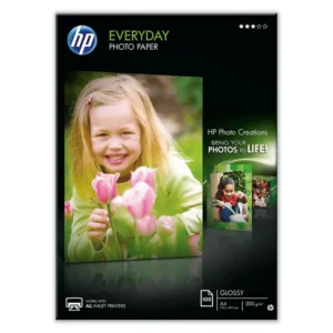 HP EVERYDAY GLOSSY PHOTO PAPER 200 G/M² -100 SHT/A4/210 X 297 MM