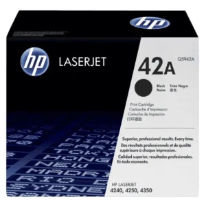 HP # 42A LASERJET 4250/4350/4240 BLACK PRINT CARTRIDGE.