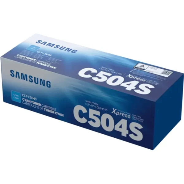 Samsung CLT-C504S Cyan Toner Cartridge