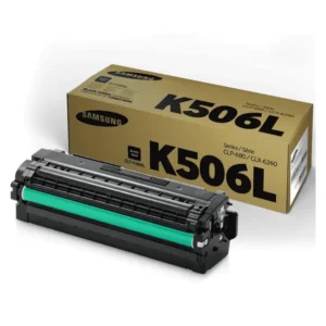 Samsung CLT-K506L High Yield Black Toner Cartridge