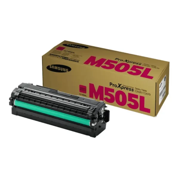 Samsung CLT-M505L High Yield Magenta Cartridge