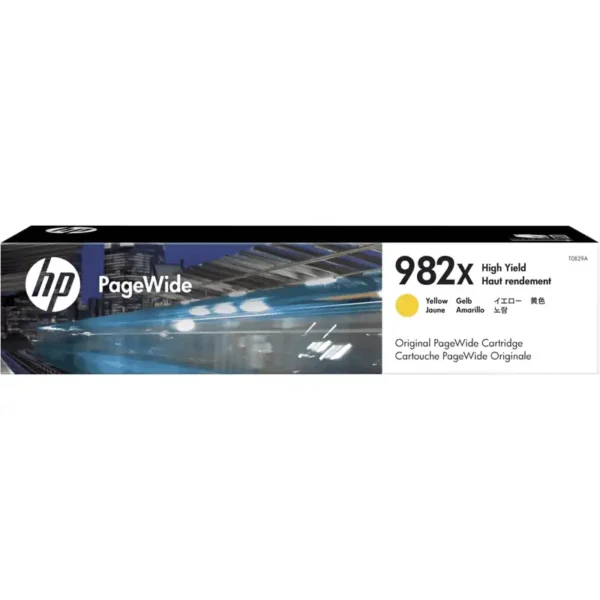 HP # 982X High Yield Yellow Original PageWide Cartridge  -Pagewide  mfp 785 series