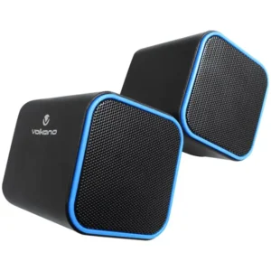 VOLKANO DIAMOND SERIES USB POWERED SPEAKERS BLUE