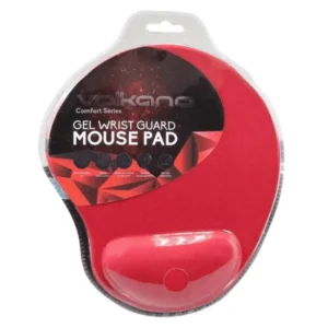 VOLKANO COMFORT SERIES GEL WRISTGUARD MOUSEPAD RED