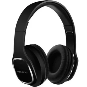 VOLKANO PHONIC SERIES BLUETOOTH FULL SIZE HEADPHONES BLACK
