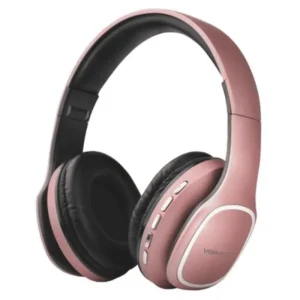 VOLKANO PHONIC SERIES BLUETOOTH FULL SIZE HEADPHONES ROSE GOLD