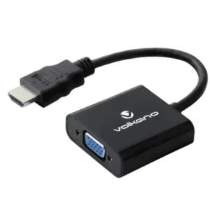 VOLKANO ANNEX SERIES HDMI MALE TO VGA FEMALE CONVERTER 10CM CABLE WITH SOUND