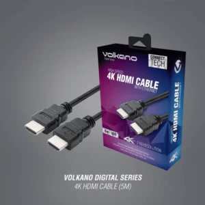 VOLKANO DIGITAL SERIES 4K HDMI CABLE 3 METER – BLACK