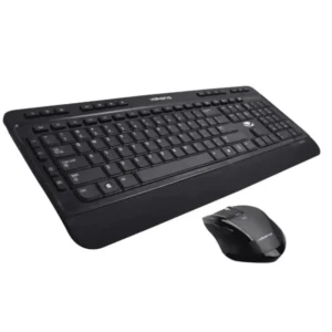 VOLKANOX GRAPHITE SERIES WIRELESS KEYBOARD AND MOUSE COMBO BLACK