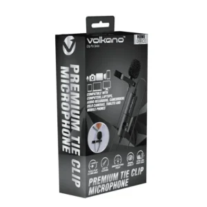 VOLKANO CLIP SERIES 3.5MM TIECLIP MICROPHONE