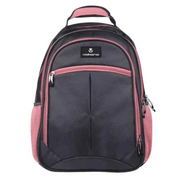VOLKANO ORTHOPAEDIC BACKPACK 27L - DARK GREY/PINK - Image 5