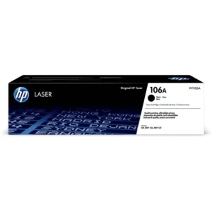 HP # 106A Black Original Laser Toner Cartridge – HP Laser 107a/w, MFP 135a/w/fnw