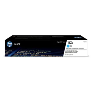 HP # 117A Cyan Original Laser Toner Cartridge – Color laser 150a/nw, MFP 178/179