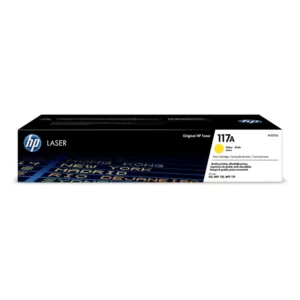 HP # 117A Yellow Original Laser Toner Cartridge – Color laser 150a/nw, MFP 178/179
