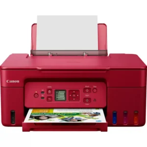 CANON PIXMA G3470 RED 3 IN 1 WIFI 1.3″” LCD – CONTINUOUS INK SUPPLY SYSTEM