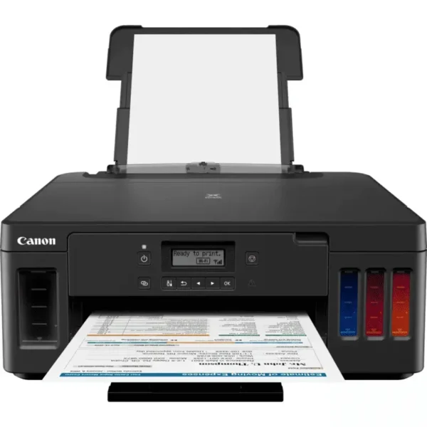 CANON PIXMA G5040 PRINTER INTERGRATED INK TANKS HIGH PAGE YIELD BORDERLESS PRINTING AUTO 2 SIDED PRINT SMARTPHONE AND TABLET PRINT WIFI ETHERNET PRINT