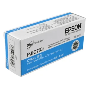 EPSON PJIC7 DISCPRODUCER INK CARTRIDGE FOR PP100 CYAN