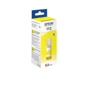 EPSON 112 ECOTANK PIGMENT YELLOW INK BOTTLE
