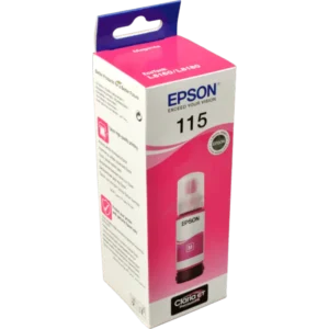 EPSON 115 ECOTANK MAGENTA INK BOTTLE CONSUMABLES: INK CARTRIDGES 115 INK BOTTLE 1 X 700 ML MAGENTA