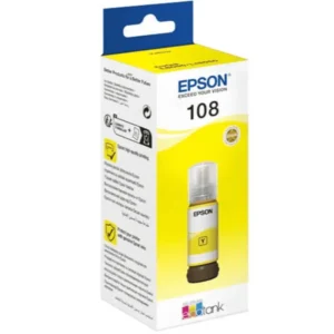 EPSON 108 ECOTANK YELLOW INK BOTTLE