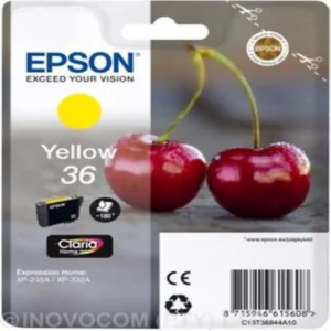 EPSON SINGLEPACK YELLOW 36 CLARIA HOME INK