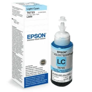 EPSON T6735 LIGHT CYAN INK BOTTLE 70ML FOR L800