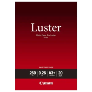 CANON LUSTER A3+ (1 BOX OF 20 SHEETS) – SATIN FINISH – 260 GSM