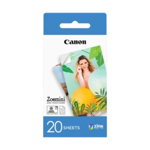 CANON ZINK PAPER FOR ZOEMINI ZP-2030 20 SHEETS